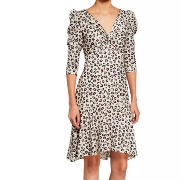 Anthropologie Dresses & Skirts - Anthropologie Bailey 44 Olivia Dress Womens Size 10 Leopard Print
